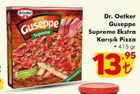 dr oetker guseppe supreme ekstra karisik pizza 415 gr indirimde market