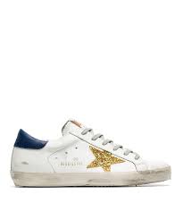 Shop a selection that includes top name brands that you can trust for their fit, performance and quality. Golden Goose White Blue Gold Superstar Sneakers