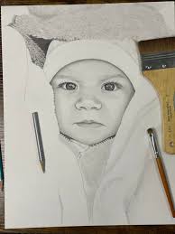 HOW DID I DRAW THAT? I just completed this self portrait drawing and the  result is mind blowing. I did this drawing