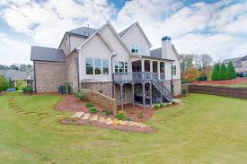 Rear View Calhoun Designer Model At Somerdale By Edward Andrews Homes House Styles Backyard Somerdale