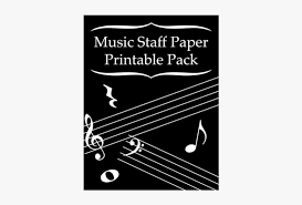 Utilize this 5 lined printable paper for whatever needed during your daily activities. Music Staff Paper Printable Pack Manuscript Paper Png Image Transparent Png Free Download On Seekpng