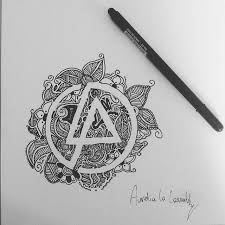 I Love The Artistry Of This Logo Drawing Lp Linkinpark Art Lp Tattoo Linkin Park Chester Bennington Tattoo