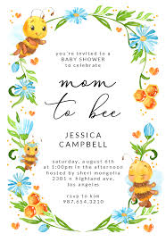 Socially distanced baby shower invitations. Yummy Mommy Baby Shower Invitation Template Free Greetings Island Free Baby Shower Invitations Baby Shower Invitation Templates Birthday Invitation Templates
