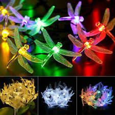 Maybe you would like to learn more about one of these? 20 Led Solar Dragonfly String Lights Waterproof Garden Outdoor Party Fairy Lamp Ebay
