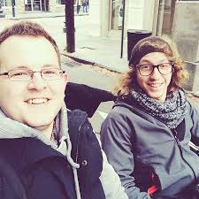 Rickshaw #Selfie in #Charleston with @dominicdimaria! #vs…