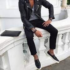 Famous Outfits Famousoutfits Instagram Photos And Videos Mens Street Style Mens Outfits Black Chinos