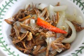 Ikan bilis sambal kicap ingredients 1. Ikan Bilis Goreng Bawang Azie Kitchen