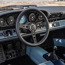 Chrome Elements Around The Car Headlights Turn Lights And Taillights Mirrors Windshield Side Windows All Have A Car Headlights Singer Porsche Rim Light