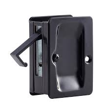 Free shipping on orders over $49! Pocket Door Lock Passage Function Black Discount Door Hardware