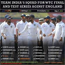 India vs new zealand, wtc final live cricket streaming: Team India Squad For World Test Championship Final And England Tests
