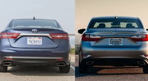 I can't seem to find the major differences between the two. Toyota Avalon Vs Lexus Es Is The Related Upscale Model Worth It Redline Addict