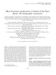 Téléphérique de l'aiguille du midi au dessus de la vallée de chamonix dans les alpes, savoie, france. Pdf Meso Cenozoic Geodynamic Evolution Of The Paris Basin 3d Stratigraphic Constraints