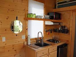The eden fireclay sink from sinkology is a beautiful way to amplify your small space: Photos Of Tiny House Kitchens That Show Just How Creative Homeowners Can Be