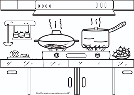 Anak senang dengan kegiatan mewarnai. Contoh Gambar Mewarnai Gambar Kompor Kataucap