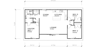 Small 3 Bedroom House Plans Brilliant 3 Bedroom Transportable Homes Simple 3 Bedroom House Plans Open House Plans Bedroom House Plans Single Storey House Plans