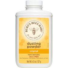 Burt S Bees Baby 100 Natural Dusting Powder Talc Free Baby Powder 4 5 Oz Bottle Walmart Com