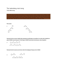 Lagu dan tarian mak inang berasal daripada zaman kesultanan melaka. Tari Selendang Mak Inang