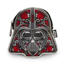 Star Wars Darth Vader Floral Coin Bag Star Wars Brands Star Wars Bag Coin Bag Faux Leather Bag