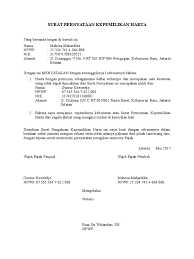Dalam contoh surat kuasa pengambilan bpkb, harus tercantum informasi pemberi kuasa. Contoh Surat Pernyataan Kepemilikan Gawe Cv