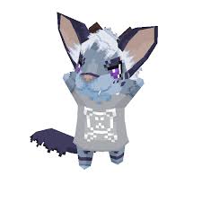 Commission For Radskunx Blueberry By Molegato Pixel Art Low Poly Character Art