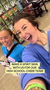 Create a Spirit Sign for Our High School Cheer Team!