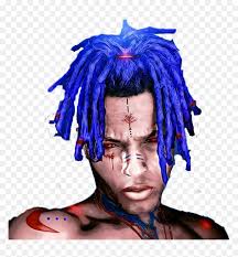 Can we get 20 likes? Xxxtentacion With Blue Hair Png Download Xxxtentacion Wallpaper Blue Hair Transparent Png Vhv
