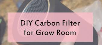carbon filter for a grow room