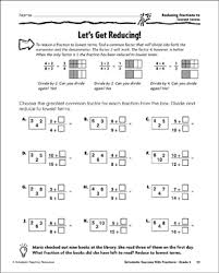 Lets Get Reducing Reducing Fractions To Lowest Terms