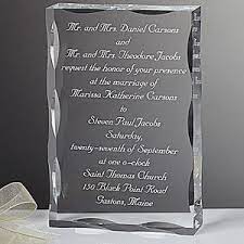 Our Wedding Invitation Engraved Keepsake Wedding Invitation Keepsake Diy Wedding Gifts Personalised Wedding Invitations