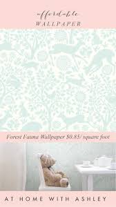 In this home office by steele street studio based in orlando, florida, wallpaper called dark floral by ellie takes things to a chic, new level. The Most Affordable Places To Buy Wallpaper At Home With Ashley