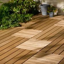 Caillebotis Bois Pour Le Sol De Votre Balcon Et Terrasse Outdoor Flooring Balcony Design Balcony Flooring