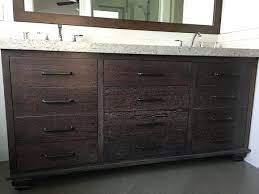 Add style and functionality to your bathroom with a bathroom vanity. Sean S Woodworking Bathroom Vanities Cerused Rift White Oak Bathroom Vanity