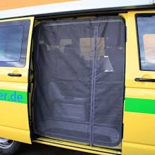 Moustiquaire Porte Coulissante Vw T5 T6 Vanshower Insecte Grand Monde Des Idees Vw T5 Fourgon Camping Car Astuces De Camping