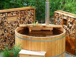 Tunni Rund 180 Gartenbadewanne Badebottich Und Badefass