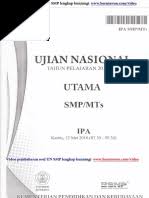 Link download latihan soal ujian sekolah ipa usbn sd mi 2020 dan pembahasan soal us sd mi 2020 secara lengkap dapat di unduh melalui link latihan soal usbn bahasa indonesia sd mi tahun 2020 dan pembahasannya (unduh). Soal Un Ipa Smp 2016 Dan Pembahasan