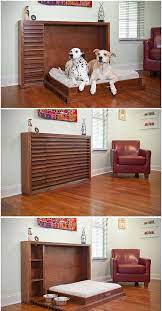 Need A Space Saving Solution For All The Pet Stuff In Your Small Apartment This Bed Is Everything You D Expect From A Dog House Diy Dog Furniture Dog Rooms