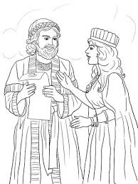 Explore 623989 free printable coloring pages you can use our amazing online tool to color and edit the following king and queen coloring pages. Esther And Mordecai With King S Edict Coloring Page Free Printable Coloring Pages Bible Coloring Pages Queen Esther Coloring Pages