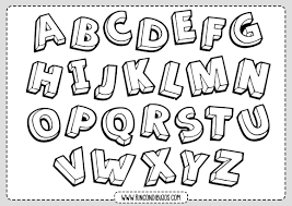 Letras Bonitas Para Colorear