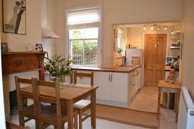 What these small kitchens lack in space, they make up for in style. I Love This But I Will Add A Conservatory Off The Kitchen This Is My Ideal House Though Kitchen Dining Living Terraced House Interior Small Kitchen Diner