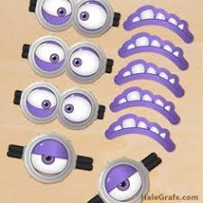 Free Printable Despicable Me 2 Evil Minion Goggles And Mouths Minion Party Minion Birthday Party Evil Minions