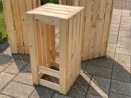 Grober dreck lässt sich einfach durch die später folgenden schleifarbeiten eh entfernen. Barhocker Aus Paletten Selber Bauen