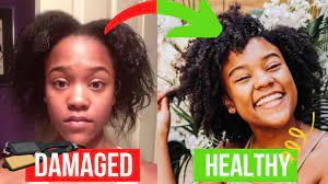 Flat irons, curling irons, and blow dryers are all potential culprits, especially when used on their highest settings or without a heat protectant product. 5 Heat Damage Recovery Tips For Natural Hair Youtube