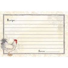 Walmart Lang Daylight Recipe Cards 4 X 6 36 Pack Recipe Cards Recipe Cards Printable Free Homemade Recipe Books