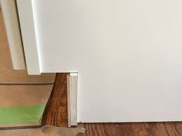 This is my twist on finished toe kicks on ikea cabinets. Toe Kick Unfinished Ends