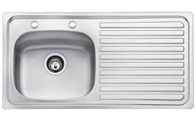bristan inox 2 tap hole kitchen sink 1