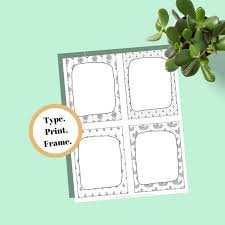 I created a free download that you can use as a template, then you can add your own affirmations using any graphic software. Excited To Share The Latest Addition To My Etsy Shop Printable Template To Create Your Own Affirmation Affirmation Cards Template Printable Card Templates