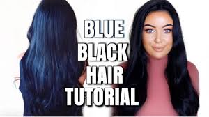 This next hair idea is one of our bolder blue black looks. Dying My Hair Blue Black Schwarzkopf Cosmic Blue Updated Youtube