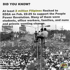 Edsa Fact Trivia Edsa28 People Power Revolution Power To The People Revolution