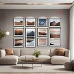 Gallery Size - 93"x60" Wooden Frame (13mmx30mm) Acid Free ...