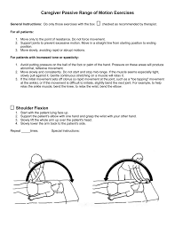 Maybe you would like to learn more about one of these? Caregiver Passive Range Of Motion Exercises